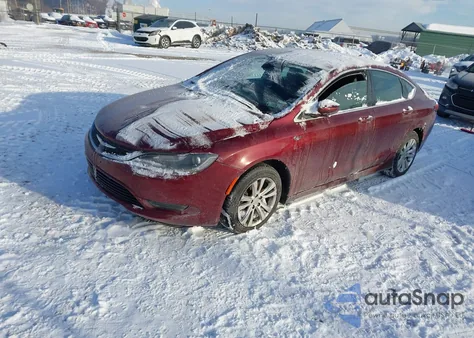 2015 Chrysler 200 Limited z USA, uszkodzony, nr VIN 1C3CCCAB6FN698913